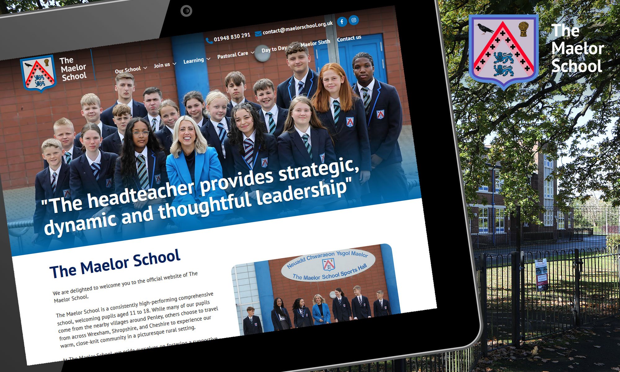The Maelor School website